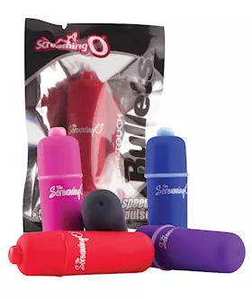 Screaming O 3 Speed Soft Touch Bullet - Asst. Colors