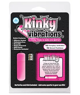 Kinky Vibrations Game W/bullet