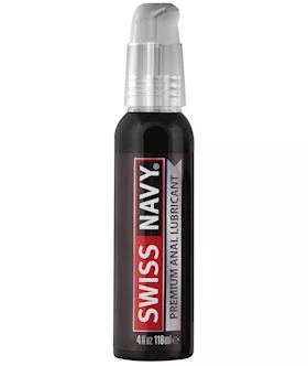 Swiss Navy Silicone Based Anal Lubricant - 4 Oz