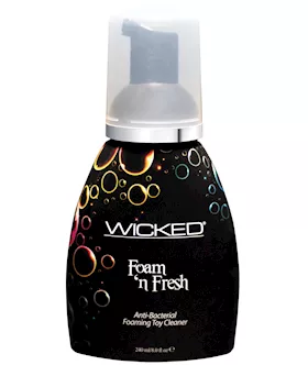 Wicked Sensual Care Foam N Fresh Anti-bacterial Foaming Toy Cleaner - 8 Oz
