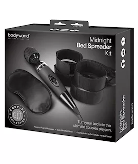 Bodywand Midnight Massage Bedroom Play Kit - 3 Pc Black