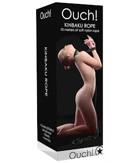 Shots Ouch Kinbaku Rope - Black