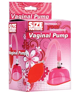 Size Matters Clitoris Vaginal Pump Kit - Pink