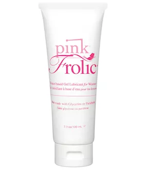 Pink Frolic Gel Lubricant - 3.3 Oz Flip Top Tube