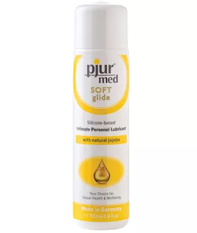 Pjur Med Soft Glide Silicone Based Personal Lubricant - 100ml Bottle