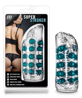 Blush M For Men Super Stroker - Clear