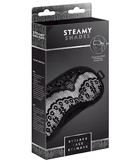 Steamy Shades Eyelash Lace Eyemask