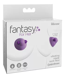 Fantasy For Her Vibrating Nipple Suck-hers
