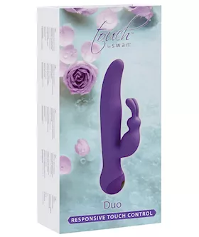 Touch By Swan Duo Rabbit Vibrator - Purple