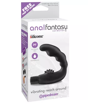 Anal Fantasy Collection Vibrating Reach Around - Black