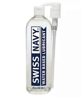 Swiss Navy Water Based Lube - 32 Oz