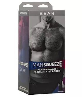 Man Squeeze Bear Ass - Flesh