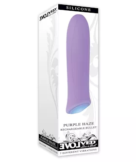 Evolved Purple Haze Rechargeable Bullet - Purple