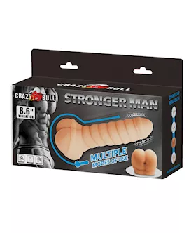 Crazy Bull Stronger Man Stroker - Flesh