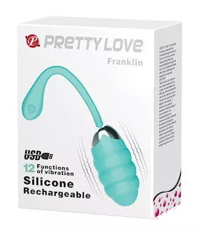Pretty Love Franklin Remote Egg - Turquoise