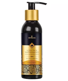 Sensuva Ultra Thick Water Based Personal Moisturizer - 4.23 Oz Salted Caramel