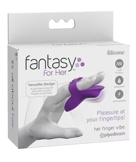 Fantasy For Her Finger Vibe - Purple