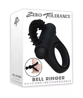 Zero Tolerance Bell Ringer Cock Ring - Black