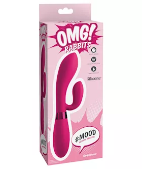 Omg! Rabbits (Hash Tag) Mood - Fuchsia
