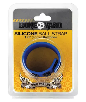 Boneyard 1.5" Ball Strap - Blue