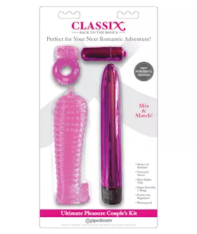 Classix Ultimate Pleasure Couples Kit - Pink