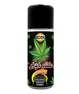 High Glide Erotic Lubricant - 2.3 Oz Bottle