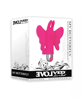 Evolved My Butterfly W/powerful 10 Speed Bullet - Pink