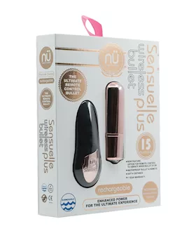 Nu Sensuelle Remote Control Wireless Bullet Plus - Rose Gold