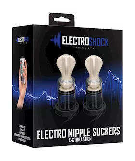 Shots Electroshock Nipple Suckers - Clear
