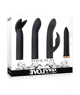 Evolved Four Play Kit - Black/rose Gold