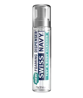 Swiss Navy Toy & Body Foaming Cleaner - 7 Oz