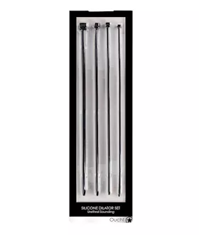 Shots Ouch Urethral Sounding Dilator Set - Black