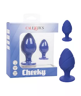Cheeky Butt Plug - Purple