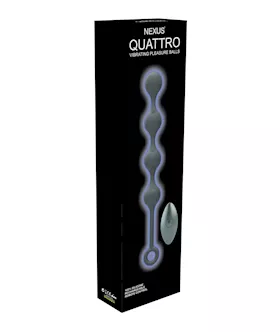 Nexus Quattro Vibrating Anal Balls - Black