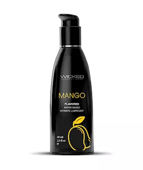 Wicked Sensual Care Water Based Lubricant - 2 Oz Mango
