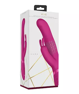 Shots Vive Izara Rotating Beads Rabbit - Pink