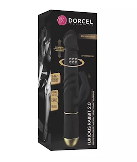Dorcel Thrusting & Spinning Furious Rabbit 2.0 - Black