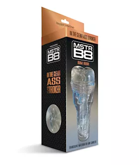 Mstr B8 In The Clear Anal Stroker - Clear