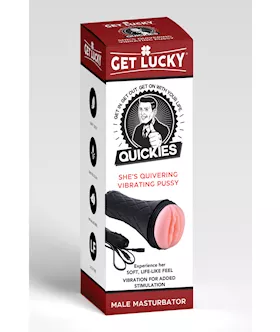 Get Lucky Quickies She's Quivering Vibrating Pussy Masturbator