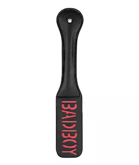 Shots Ouch Bad Boy Paddle - Black
