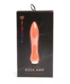 Nu Sensuelle 60sx Amp Silicone Bullet - Coral