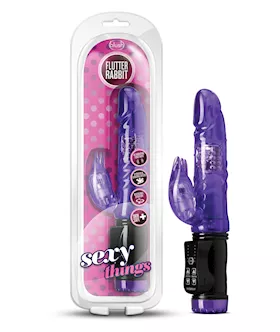 Blush Sexy Things Flutter Rabbit - Purple