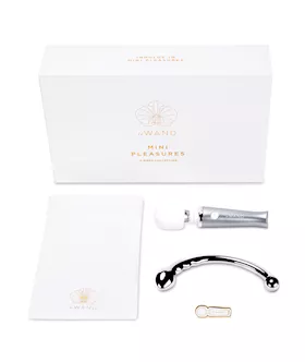 Le Wand Mini Pleasures 4 Pc Kit - Chrome