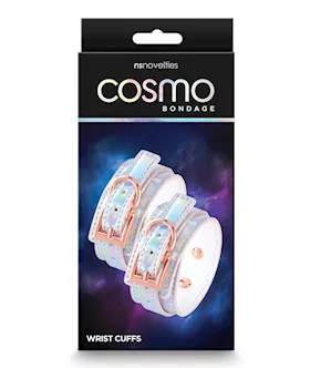 Cosmo Bondage Wrist Cuffs - Rainbow
