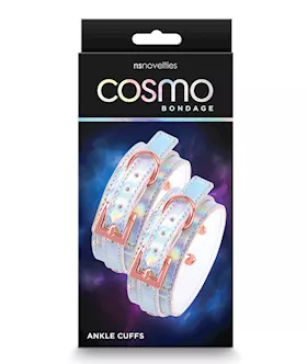 Cosmo Bondage Ankle Cuffs - Rainbow