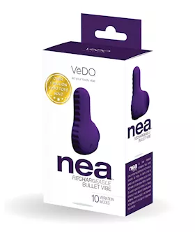 Vedo Nea Rechargeable Finger Vibe - Deep Purple