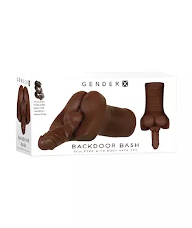 Gender X Backdoor Bash Stroker - Dark