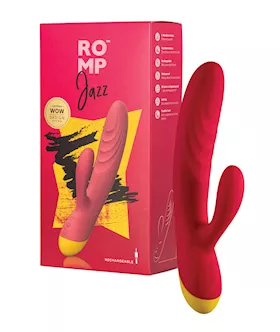 Romp Jazz Rabbit Vibrator - Berry