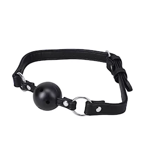 In A Bag Ball Gag - Black