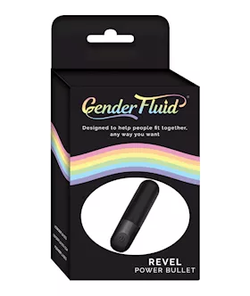 Gender Fluid Revel Power Bullet - Matte Black